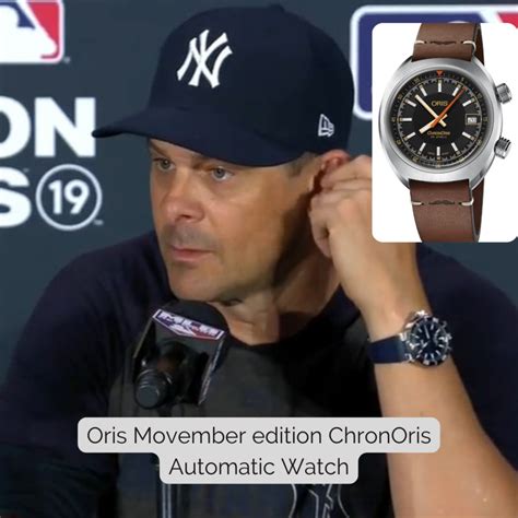 [Identification] What watch is Aaron Boone wearing in the  